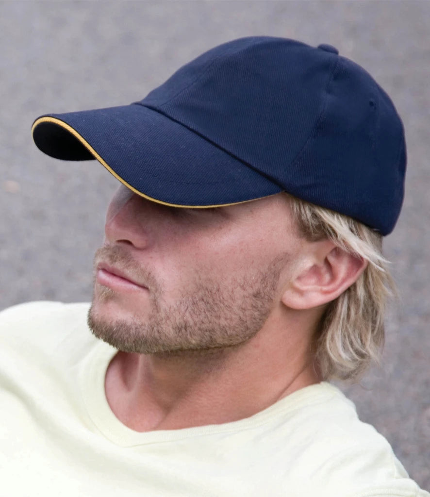 Result Headwear RC024P Low Profile Brushed Cotton Cap
