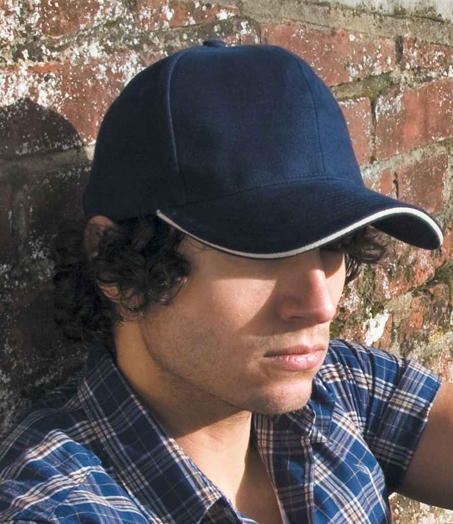 Result Headwear RC025P Pro-Style Heavy Brushed Cotton Cap