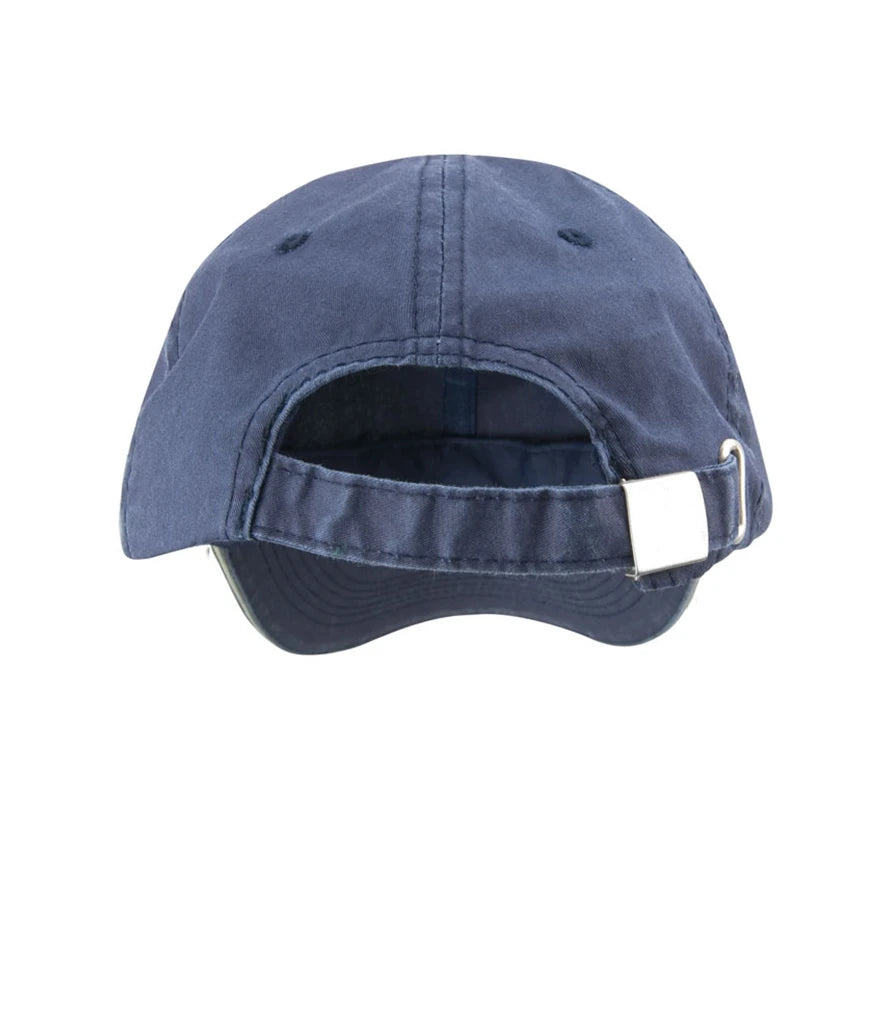 Result Headwear RC054 Washed Fine Line Cotton Cap