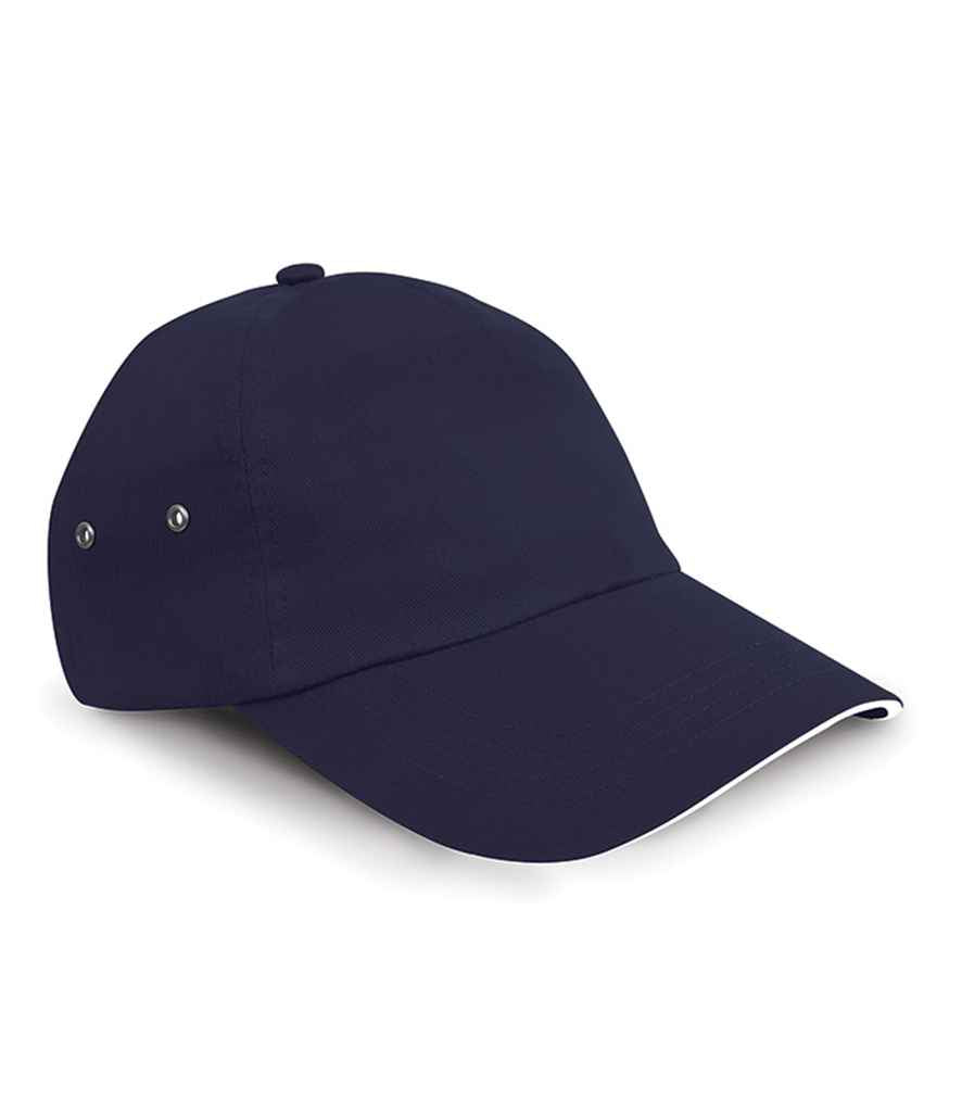 Result Headwear RC072 Plush Cotton 5 Panel Cap
