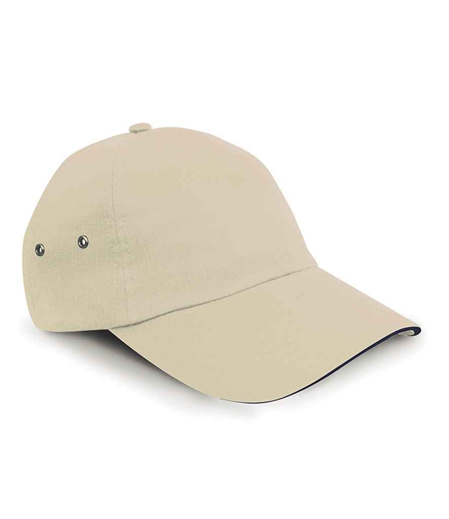 Result Headwear RC072 Plush Cotton 5 Panel Cap