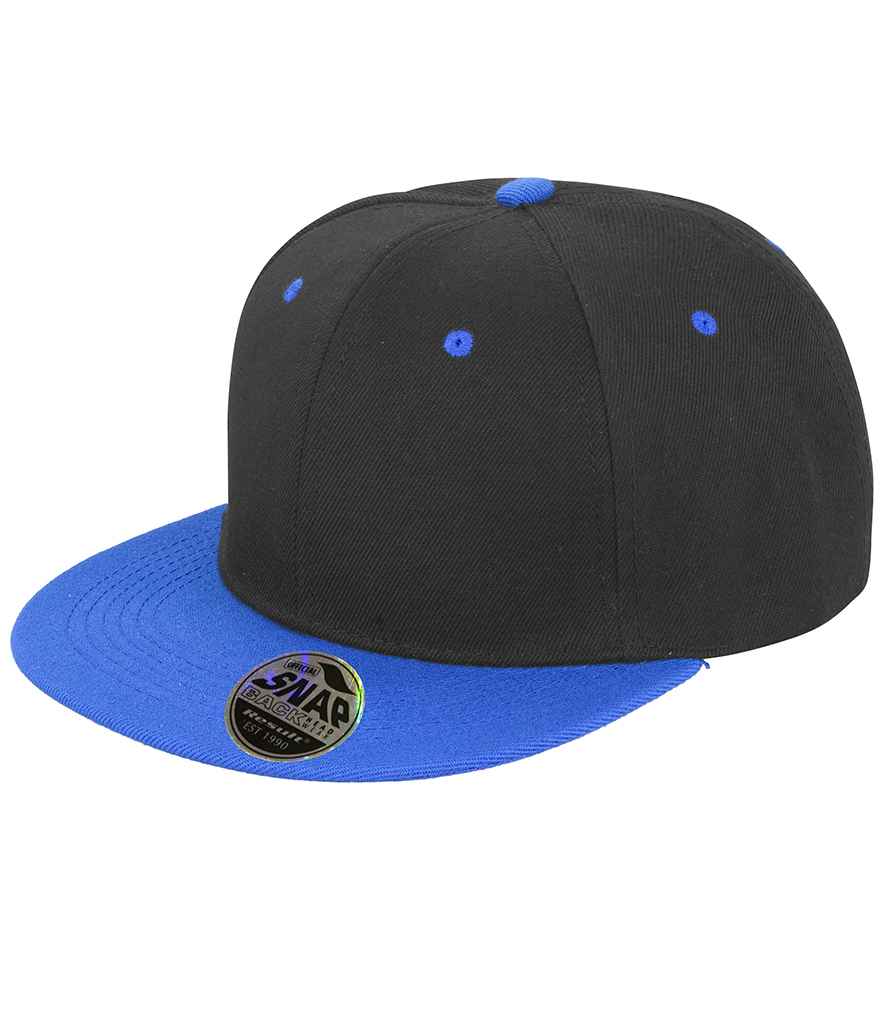 Result Headwear RC082 Contrast Bronx Snapback Cap