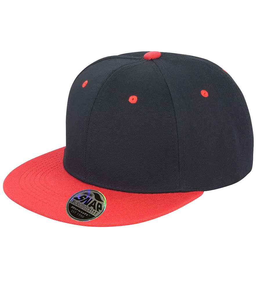 Result Headwear RC082 Contrast Bronx Snapback Cap