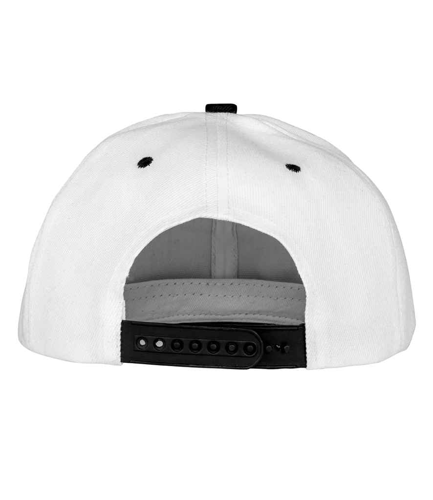 Result Headwear RC082 Contrast Bronx Snapback Cap
