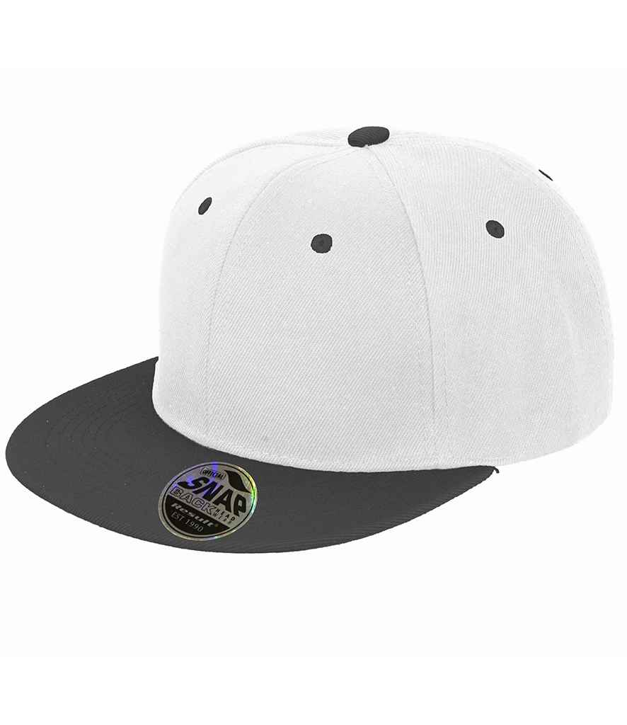 Result Headwear RC082 Contrast Bronx Snapback Cap