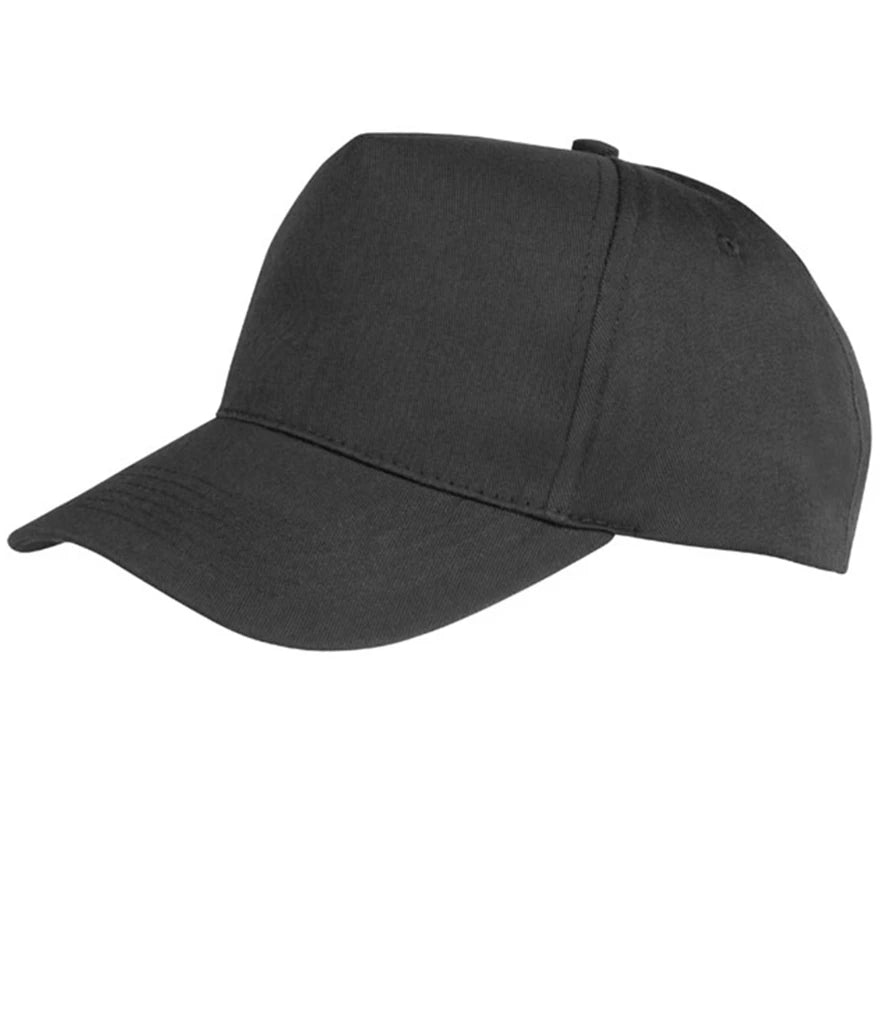 Result Headwear RC084B Kids Boston 5 Panel Printers Cap