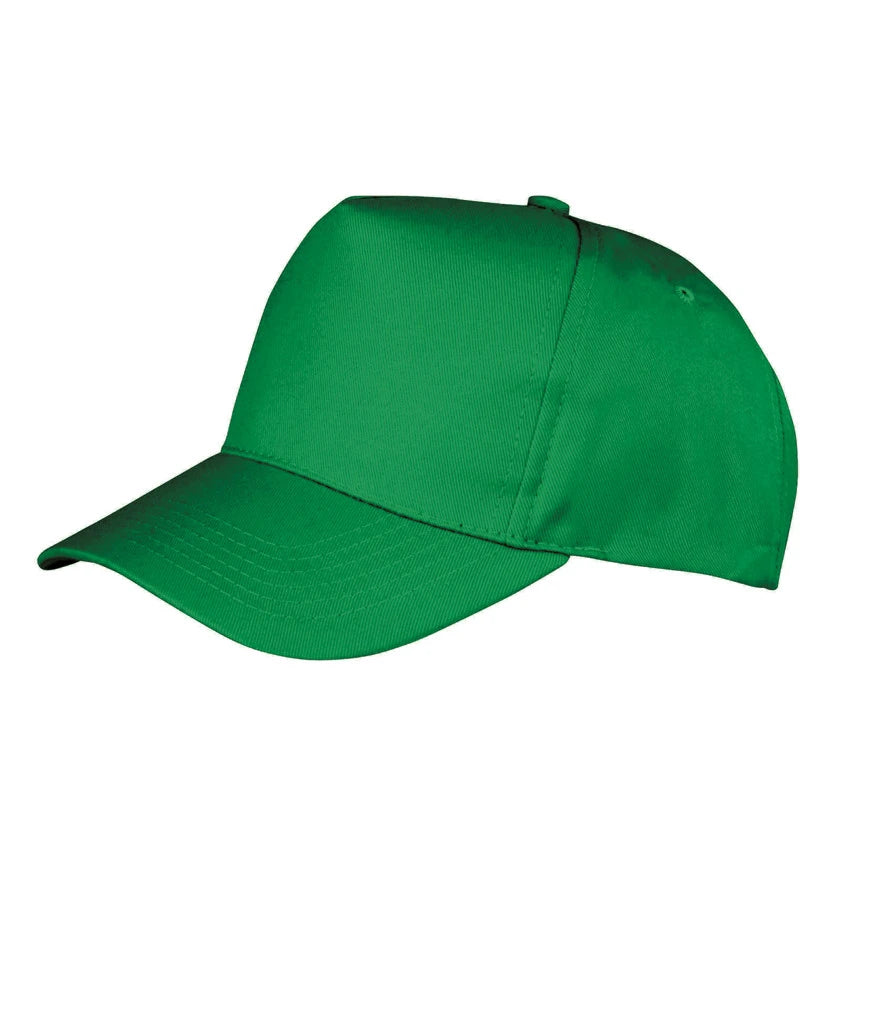 Result Headwear RC084B Kids Boston 5 Panel Printers Cap