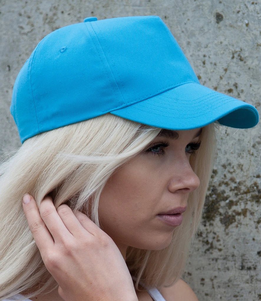 Result Headwear RC084 Boston 5 Panel Printers Cap