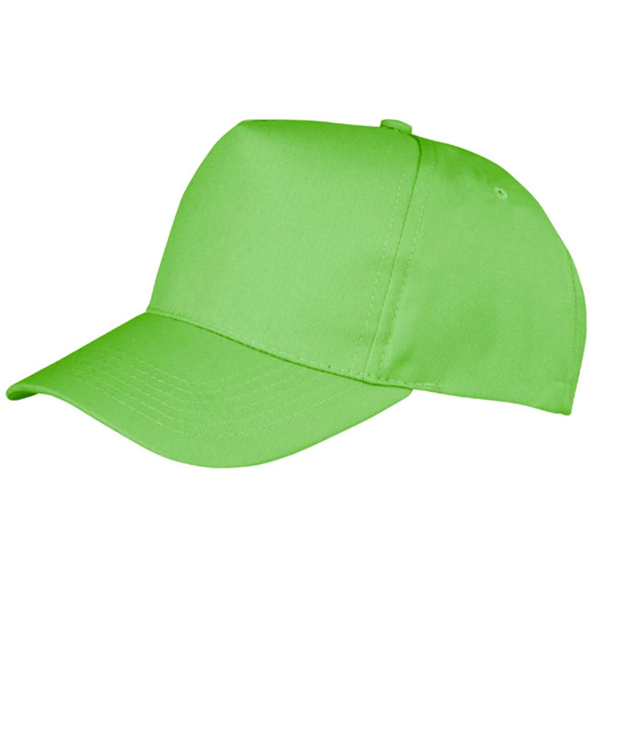 Result Headwear RC084 Boston 5 Panel Printers Cap