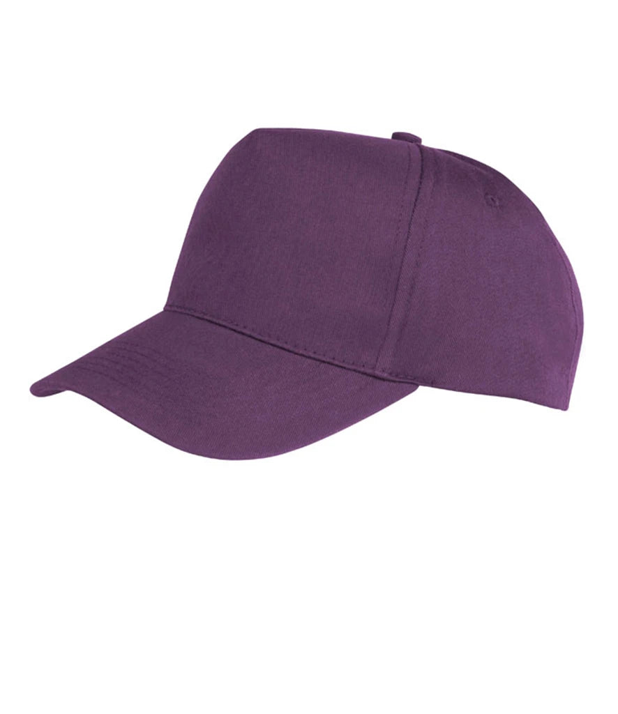 Result Headwear RC084 Boston 5 Panel Printers Cap