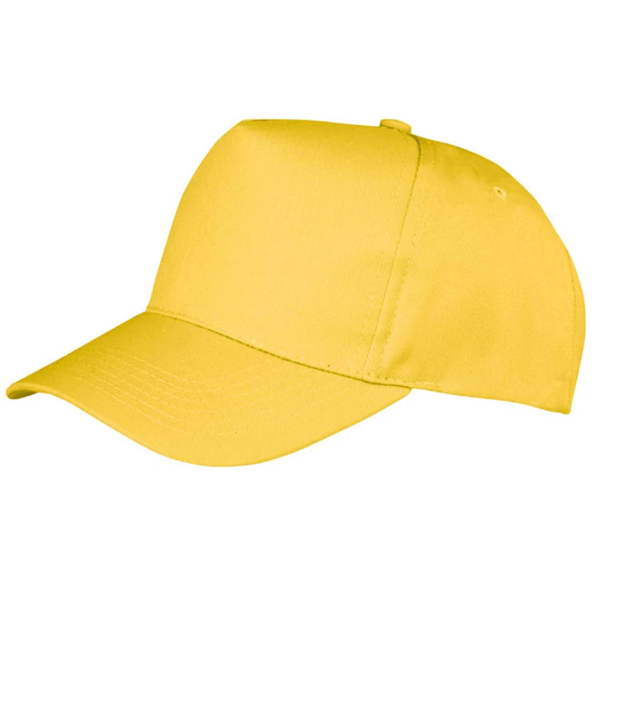 Result Headwear RC084 Boston 5 Panel Printers Cap