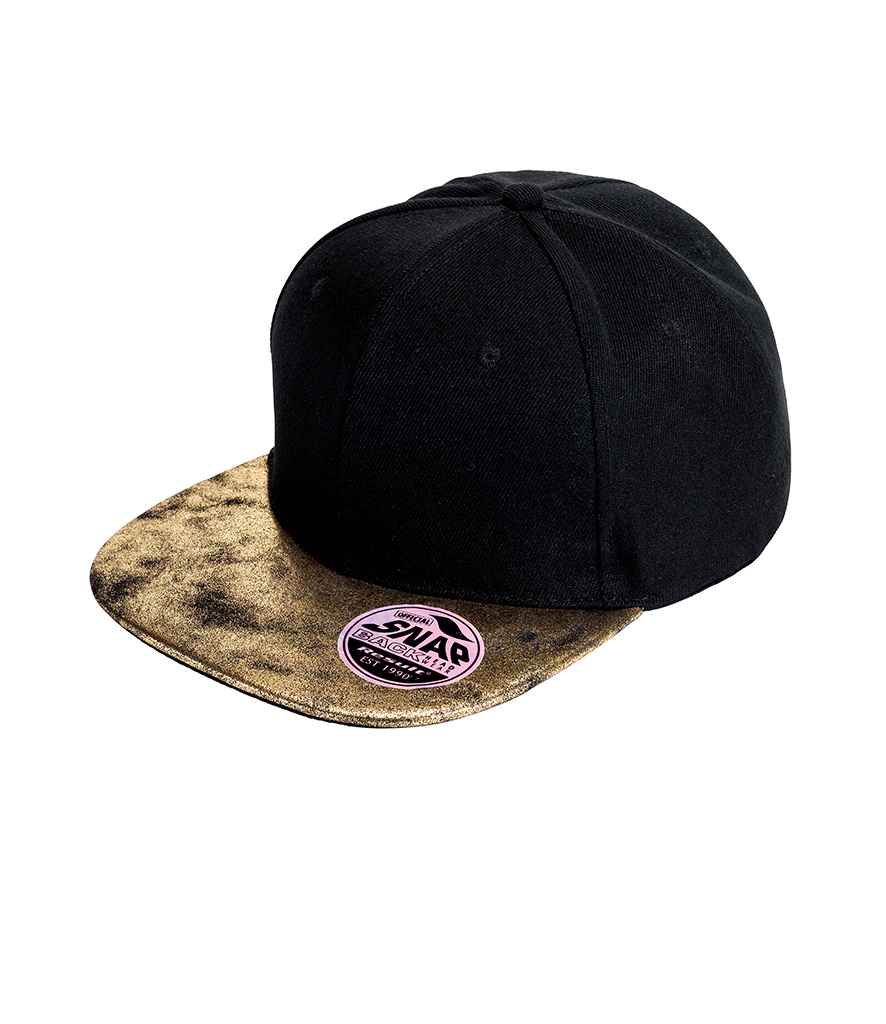 Result Headwear RC087X Bronx Glitter Snapback Cap
