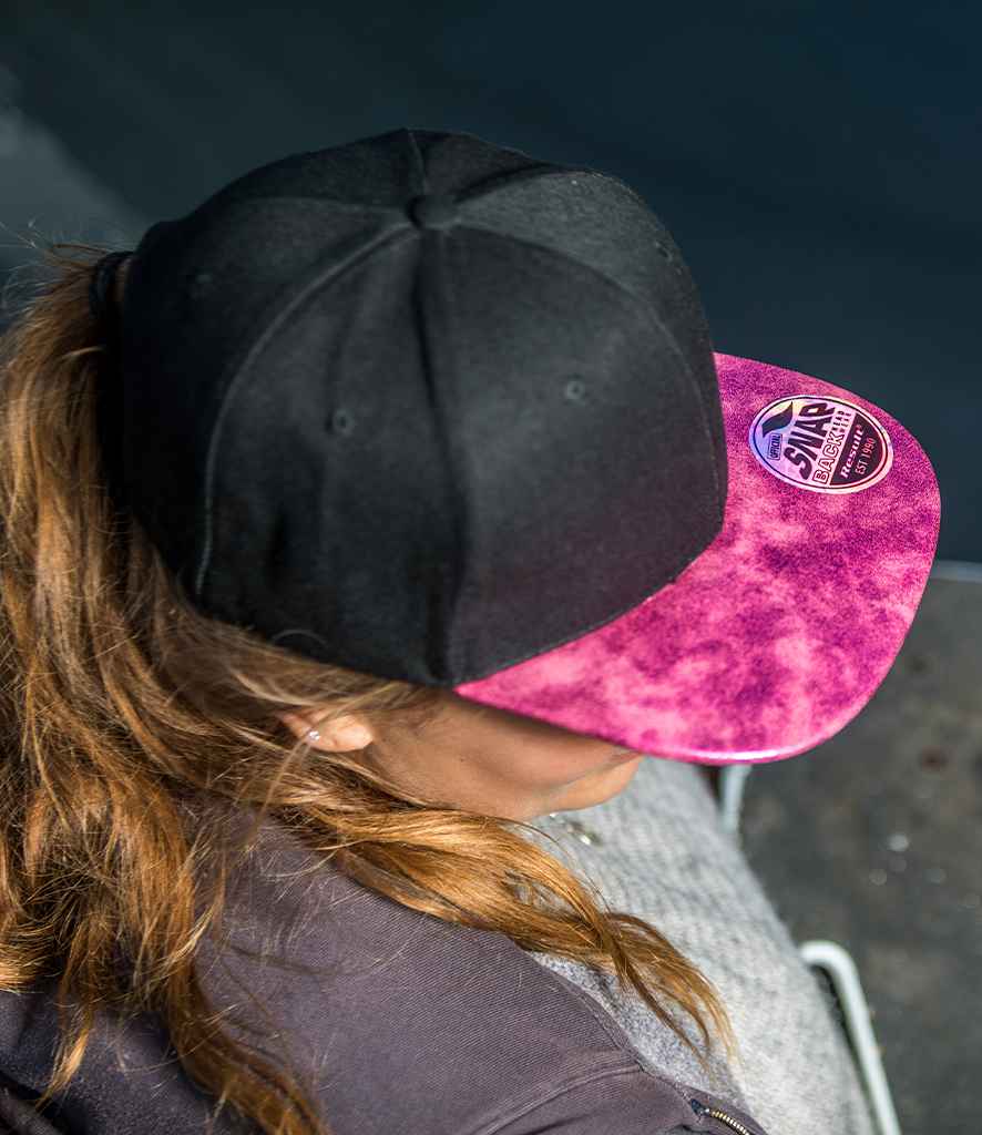 Result Headwear RC087X Bronx Glitter Snapback Cap