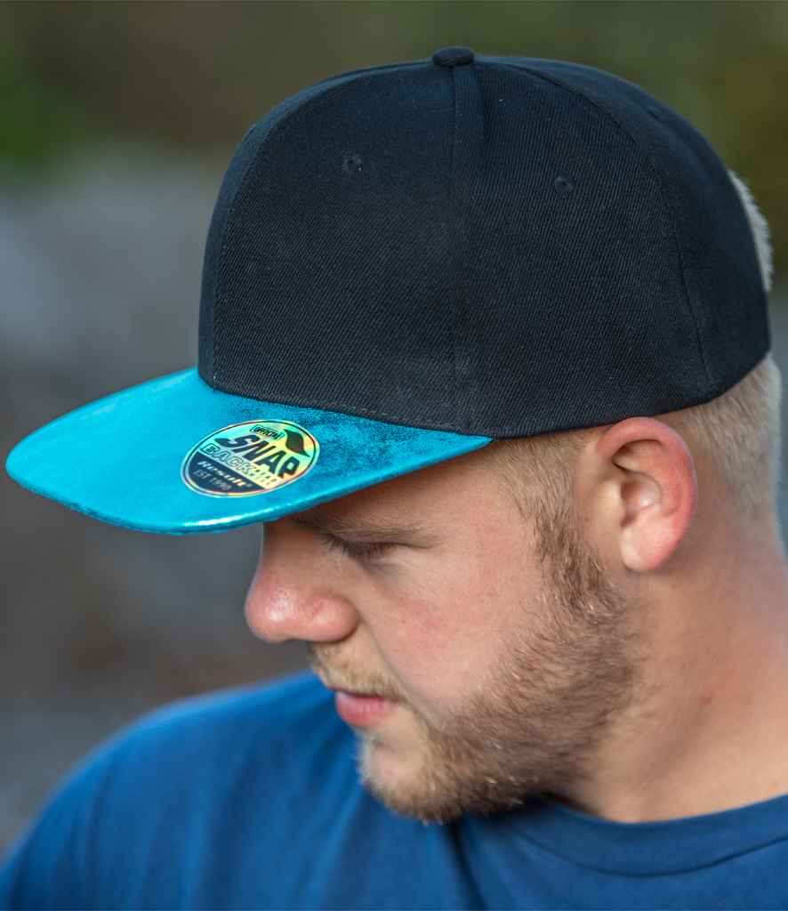 Result Headwear RC087X Bronx Glitter Snapback Cap