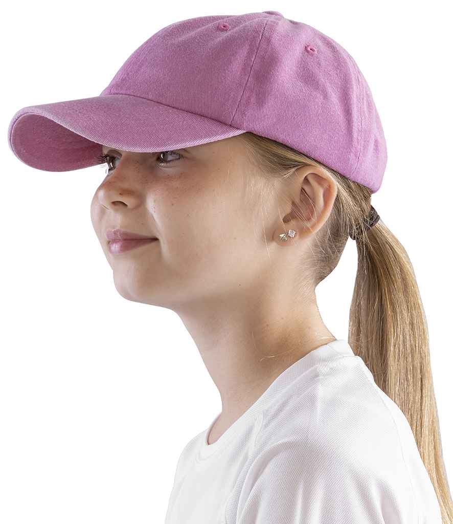 Result Headwear RC092B Kids Pure Cotton Vintage Cap