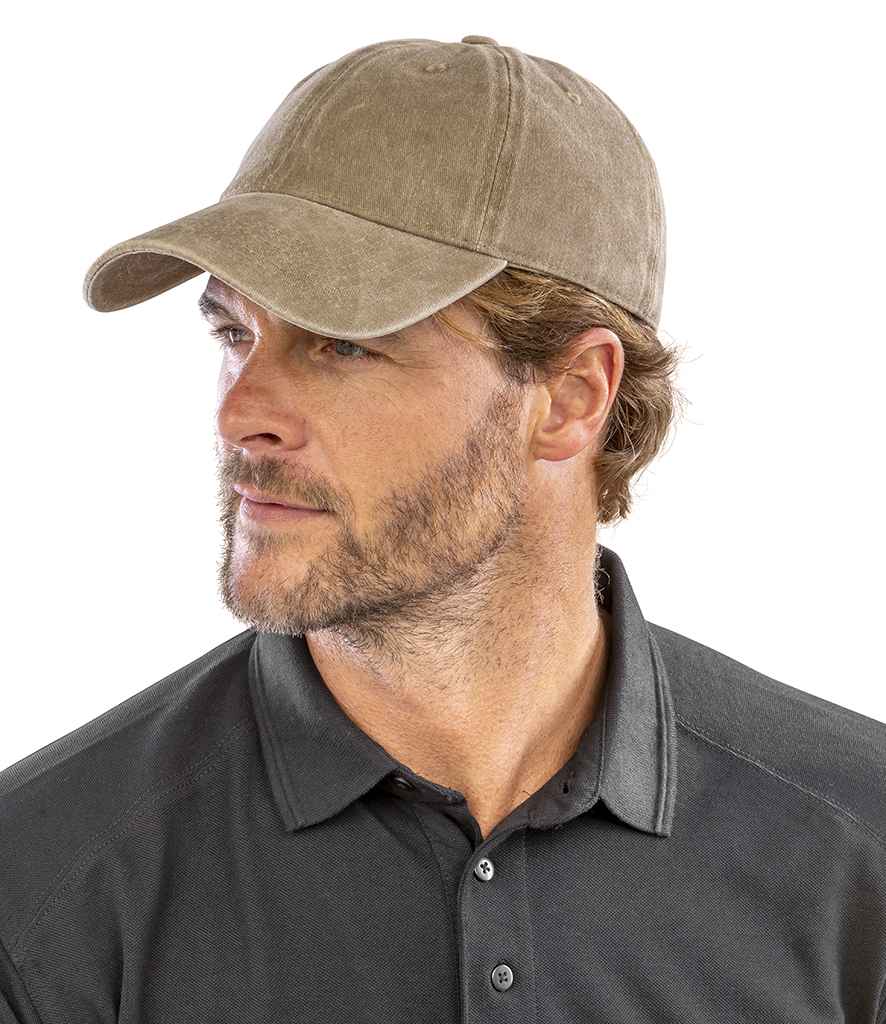 Result Headwear RC092 Pure Cotton Vintage Cap