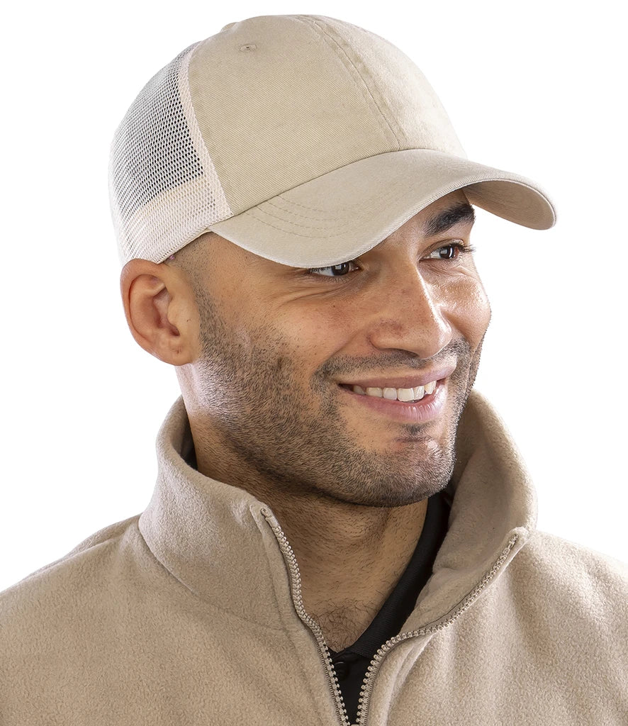 Result Headwear RC094 Vintage Truckers Cap