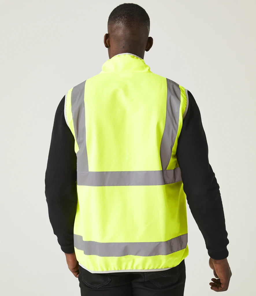 Regatta High Visibility TRS257 Pro Full Zip Gilet