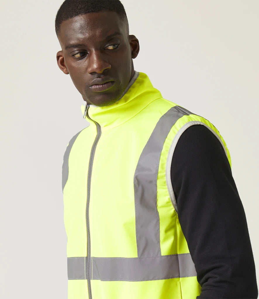 Regatta High Visibility TRS257 Pro Full Zip Gilet
