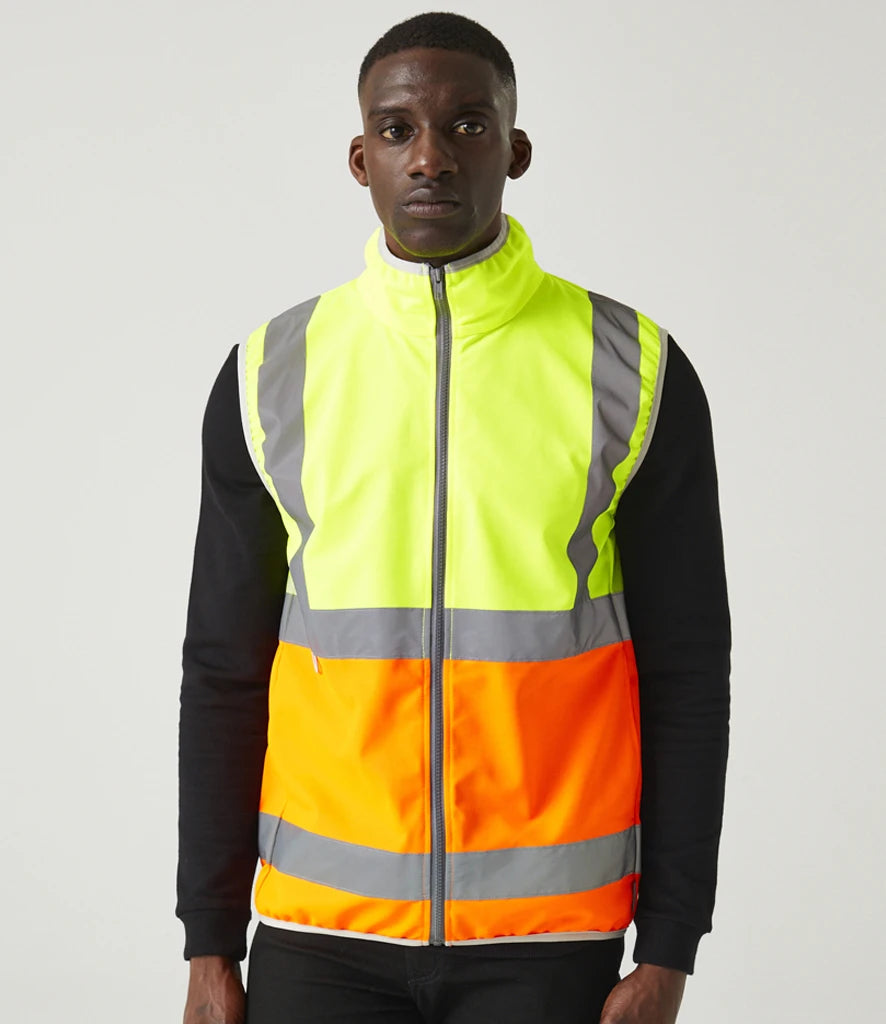 Regatta High Visibility TRS257 Pro Full Zip Gilet