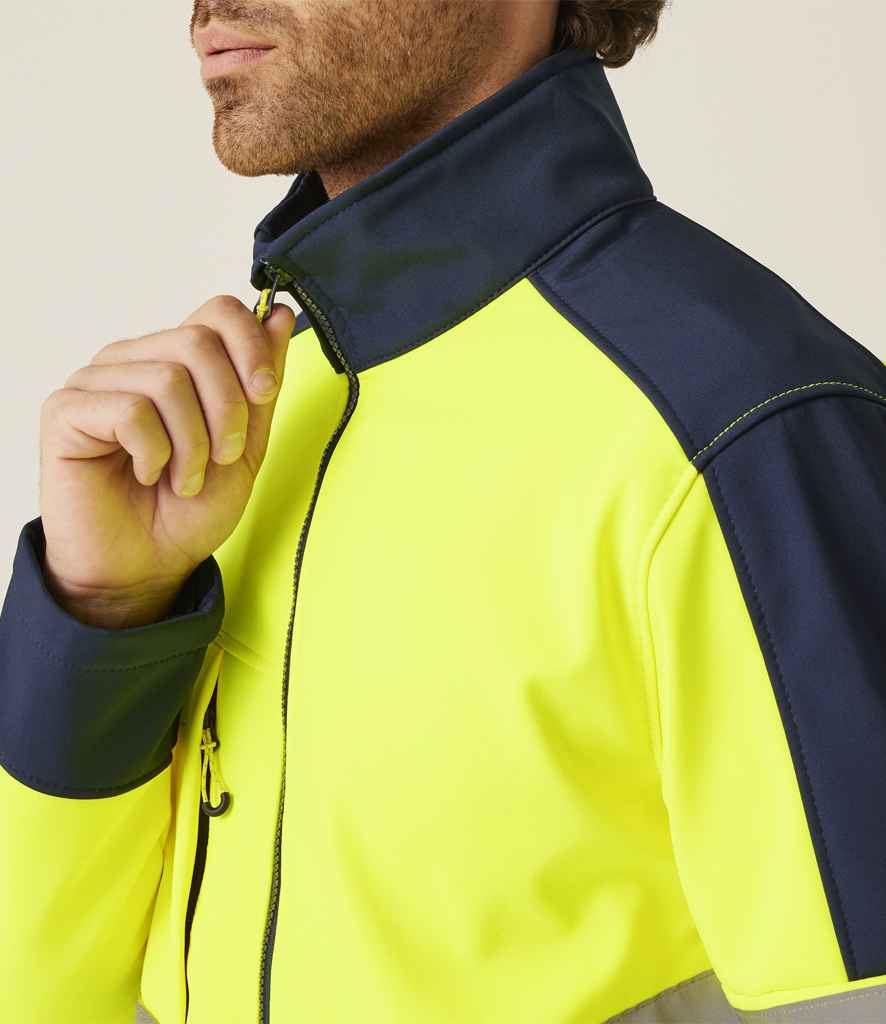 Regatta Hi-Vis Pro RG474 Soft Shell Jacket
