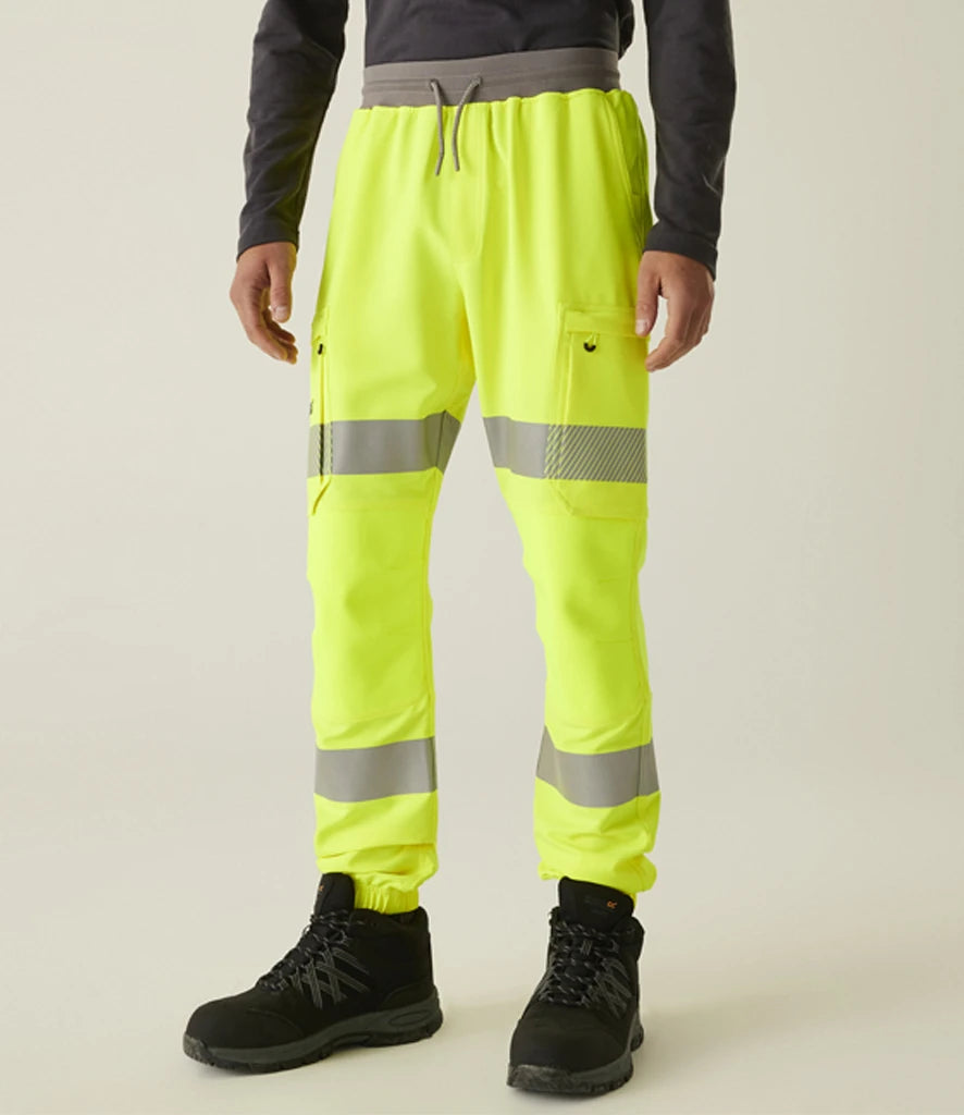 Regatta High Visibility RG536 Prolite Stretch Jog Pants