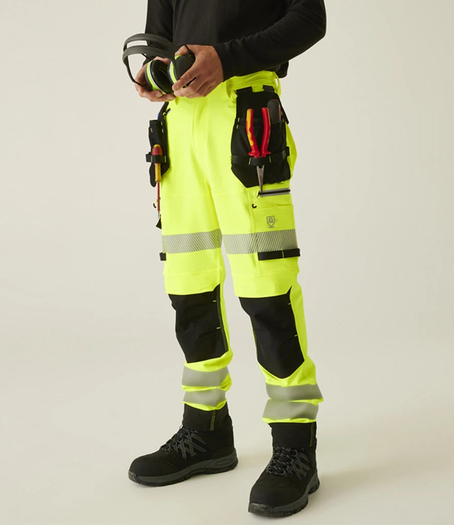 Regatta High Visibility RG537 Infiltrate Stretch Holster Trousers