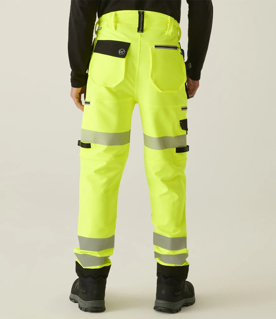 Regatta High Visibility RG537 Infiltrate Stretch Holster Trousers