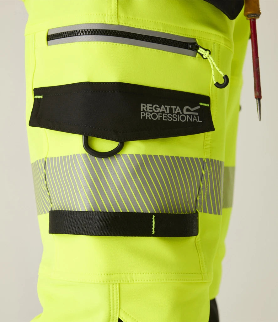 Regatta High Visibility RG537 Infiltrate Stretch Holster Trousers