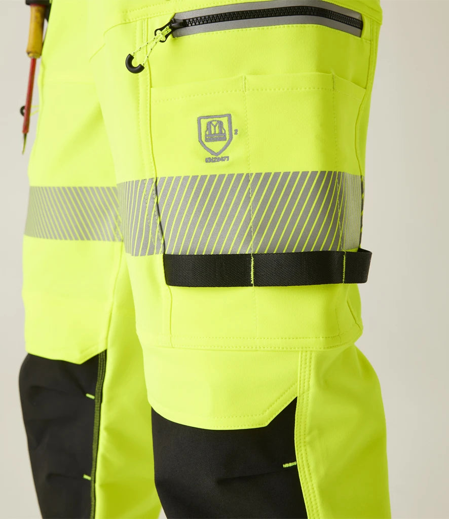 Regatta High Visibility RG537 Infiltrate Stretch Holster Trousers