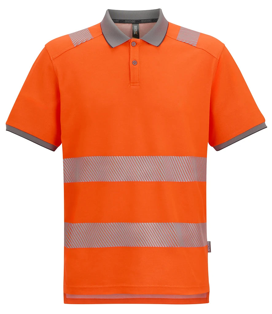 Regatta Hi-Vis RG546 Pro Comfort Polo Shirt