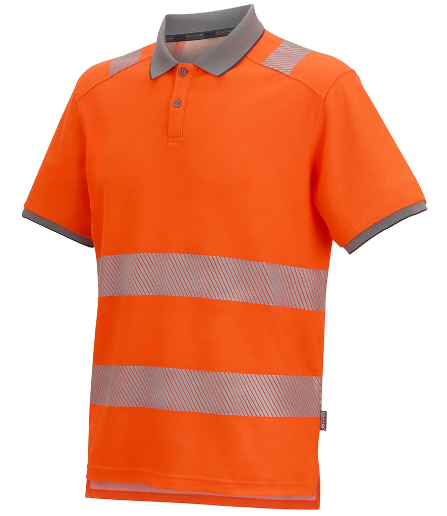 Regatta Hi-Vis RG546 Pro Comfort Polo Shirt