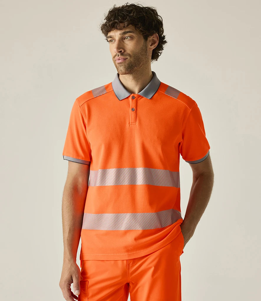Regatta Hi-Vis RG546 Pro Comfort Polo Shirt