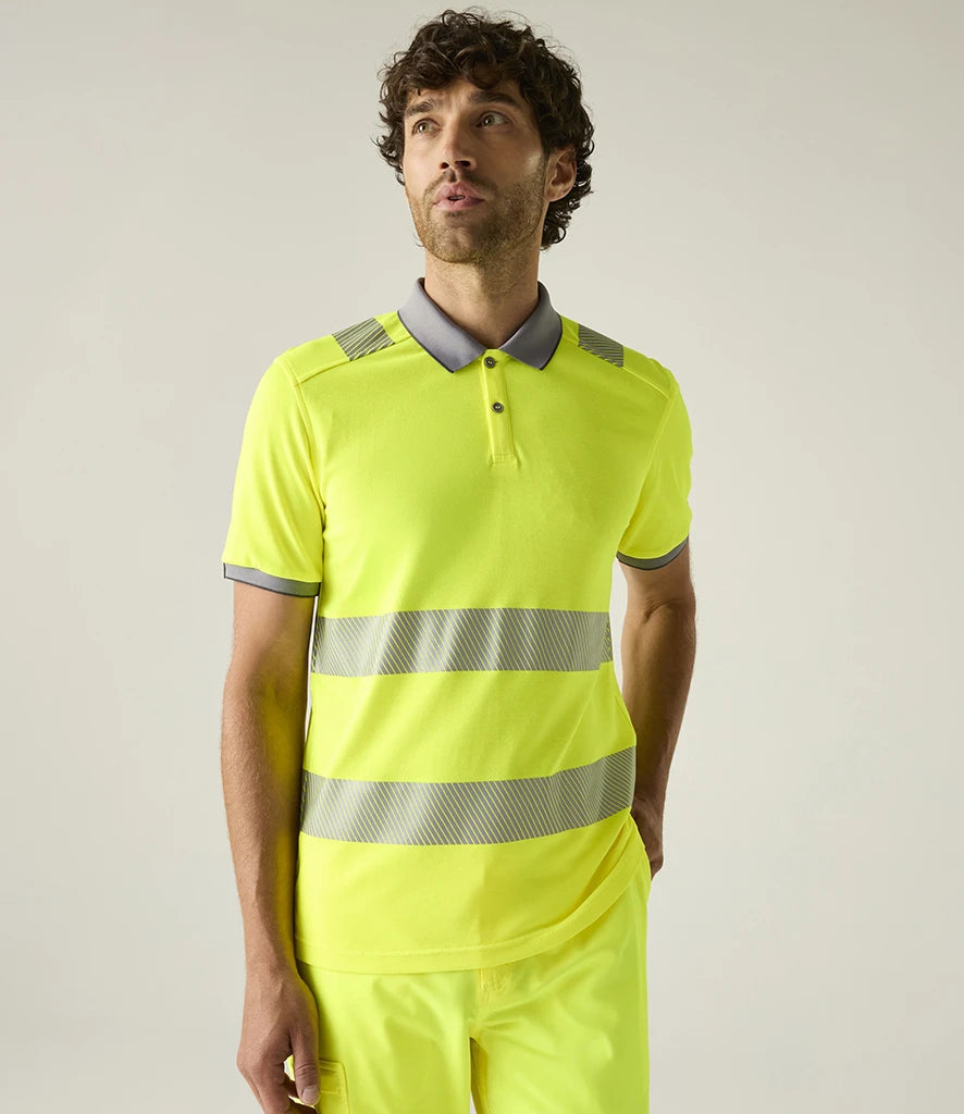 Regatta Hi-Vis RG546 Pro Comfort Polo Shirt