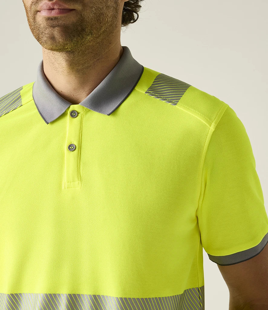 Regatta Hi-Vis RG546 Pro Comfort Polo Shirt