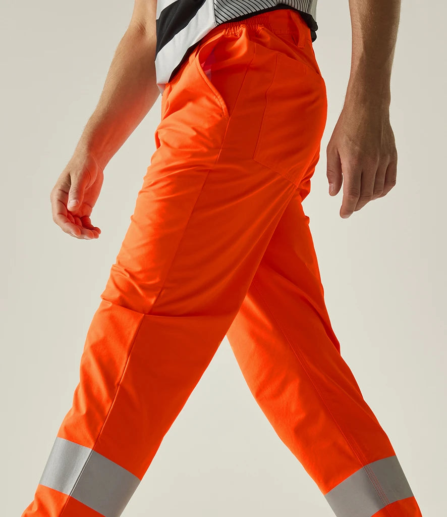 Regatta High Visibility RG547 Pro Contract Stretch Action Trousers