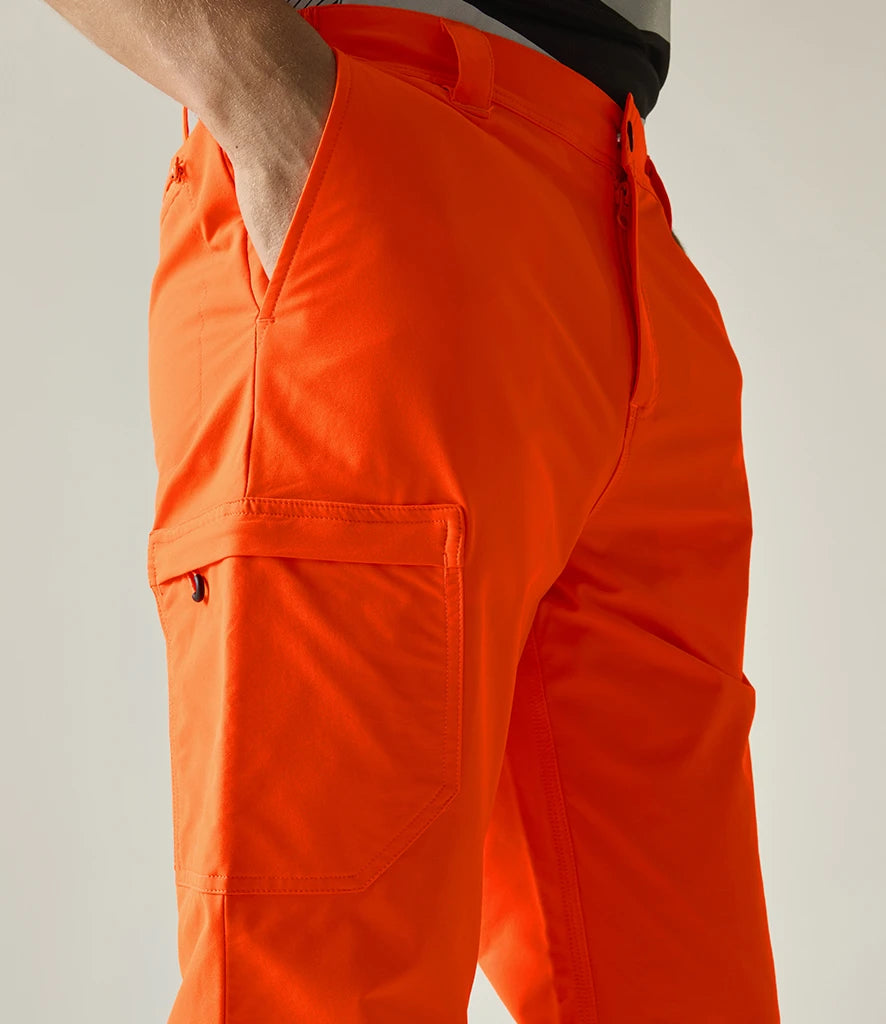 Regatta High Visibility RG547 Pro Contract Stretch Action Trousers