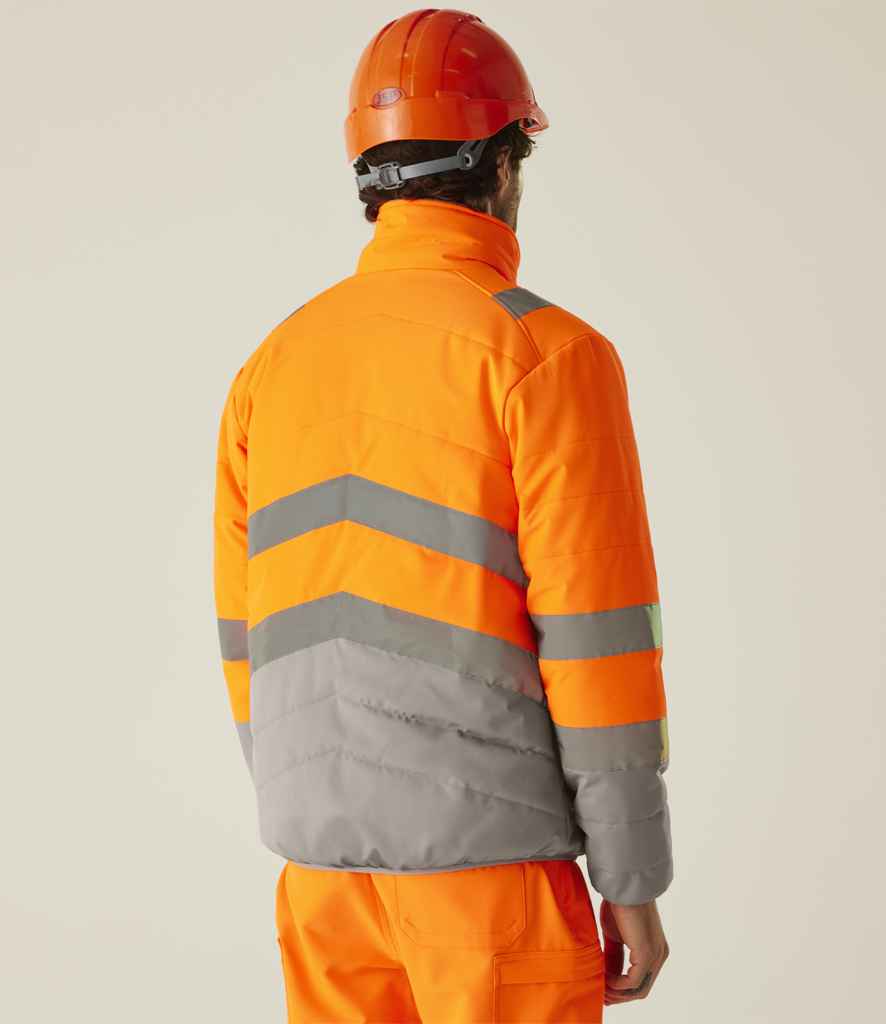 Regatta High Visibility Two Tone Thermal Baffle Jacket