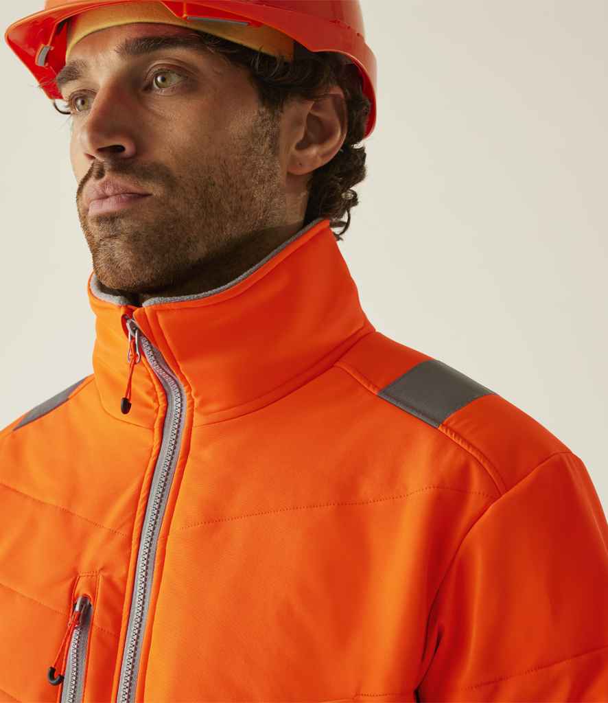 Regatta High Visibility Two Tone Thermal Baffle Jacket