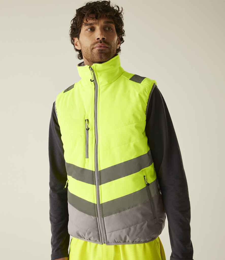 Regatta High Visibility TRB202 Two Tone Bodywarmer