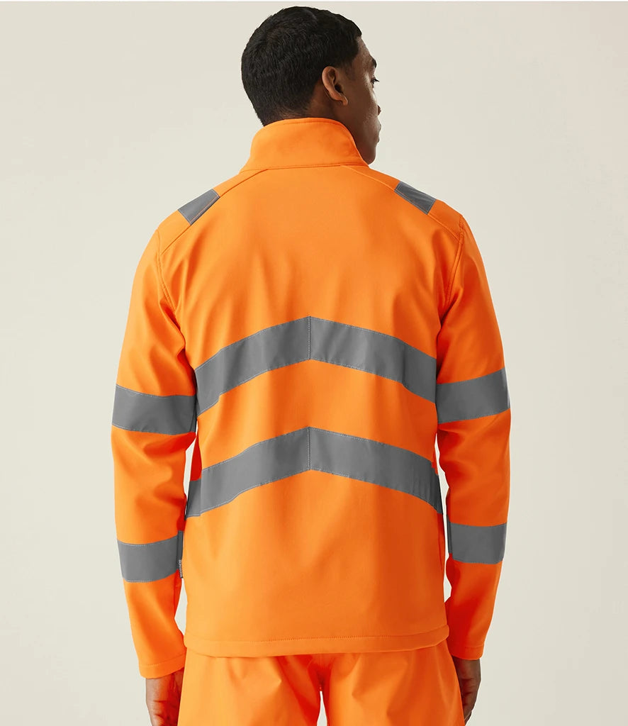 Regatta Hi-Vis RG557 Soft Shell Jacket