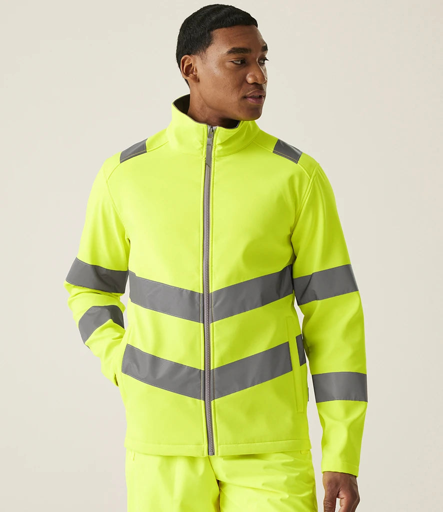 Regatta Hi-Vis RG557 Soft Shell Jacket