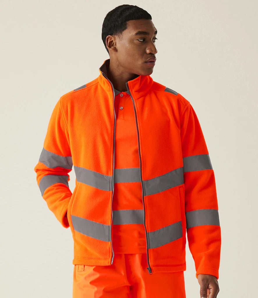Regatta Hi-Vis RG558 Thor Fleece Jacket