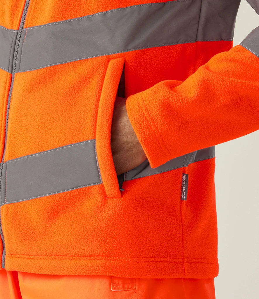 Regatta Hi-Vis RG558 Thor Fleece Jacket
