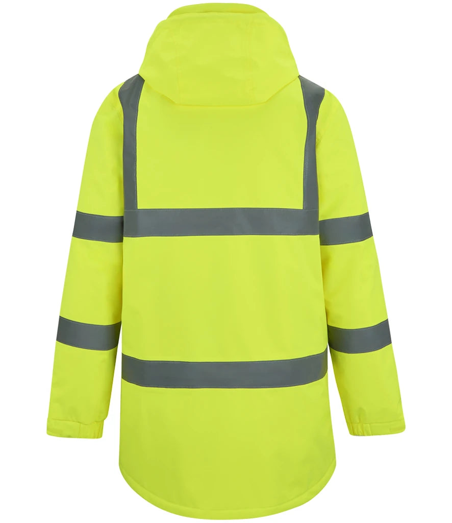 Regatta High Visibility Pro Contract Dover Parka Waterproof