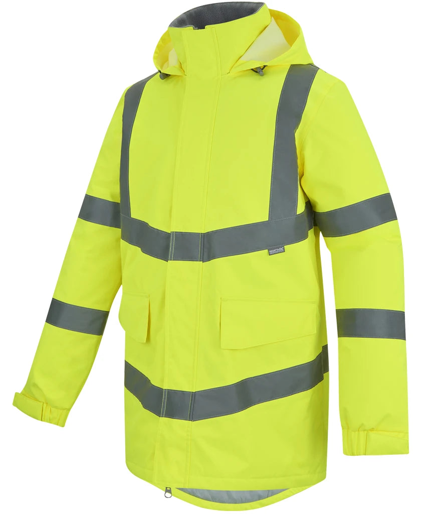 Regatta High Visibility Pro Contract Dover Parka Waterproof