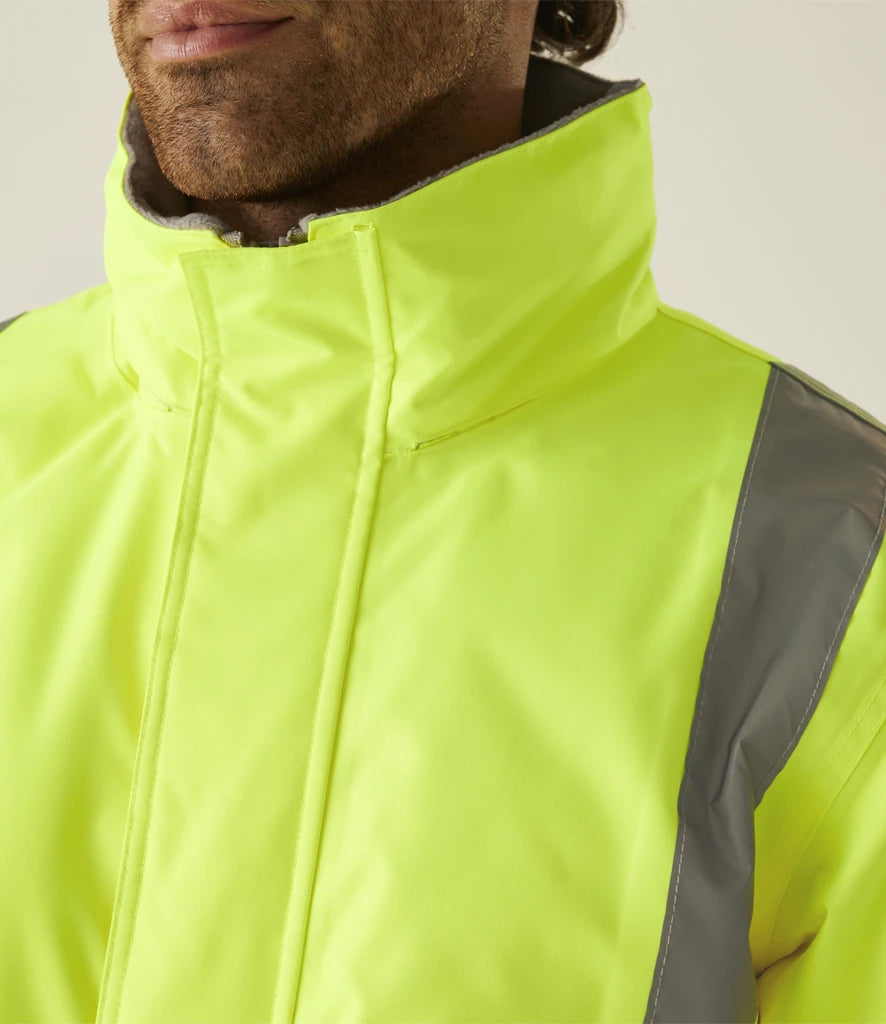 Regatta High Visibility Pro Contract Dover Parka Waterproof