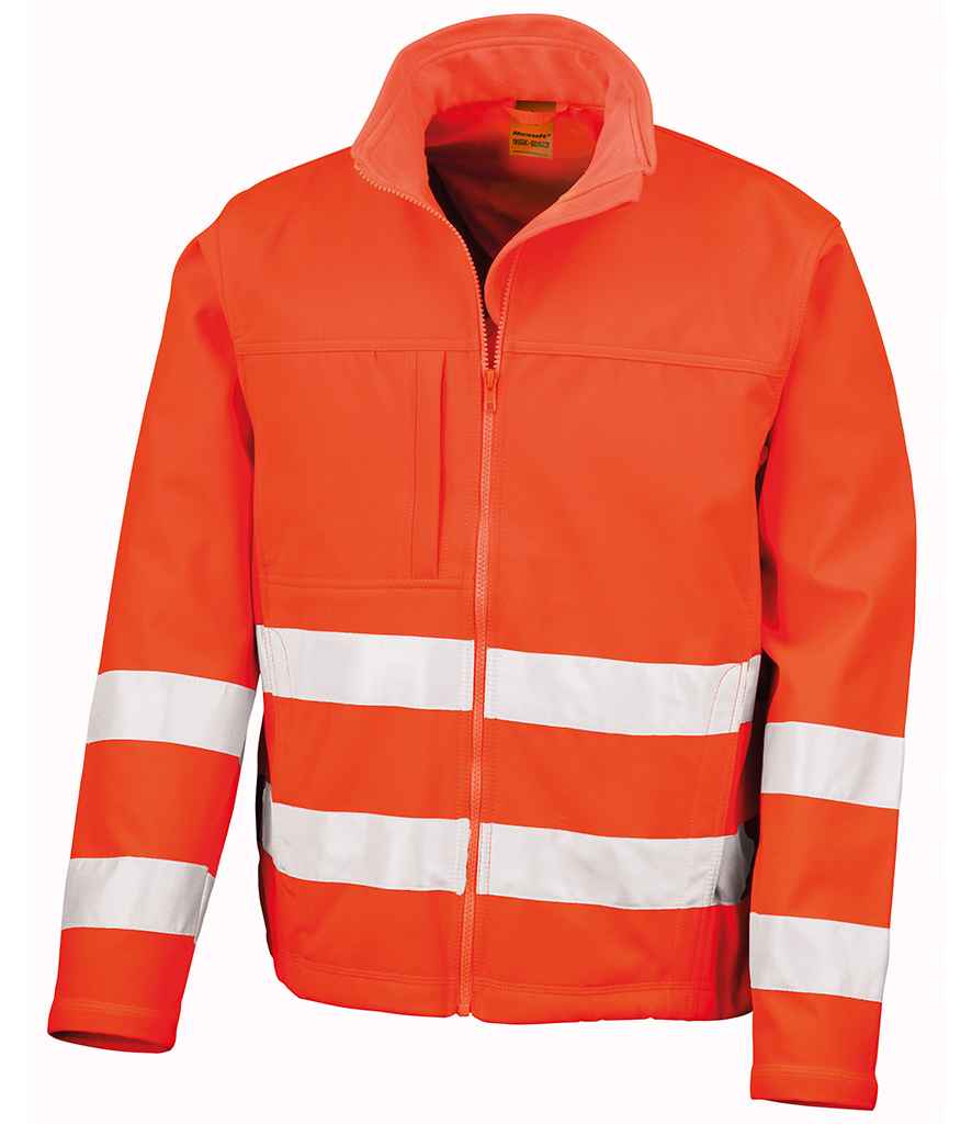 Result Safe-Guard Hi-Vis RS117 Soft Shell Jacket