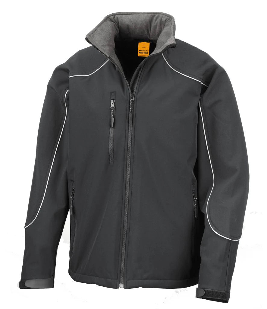 Result Work-Guard R118X Hooded Soft Shell Jacket