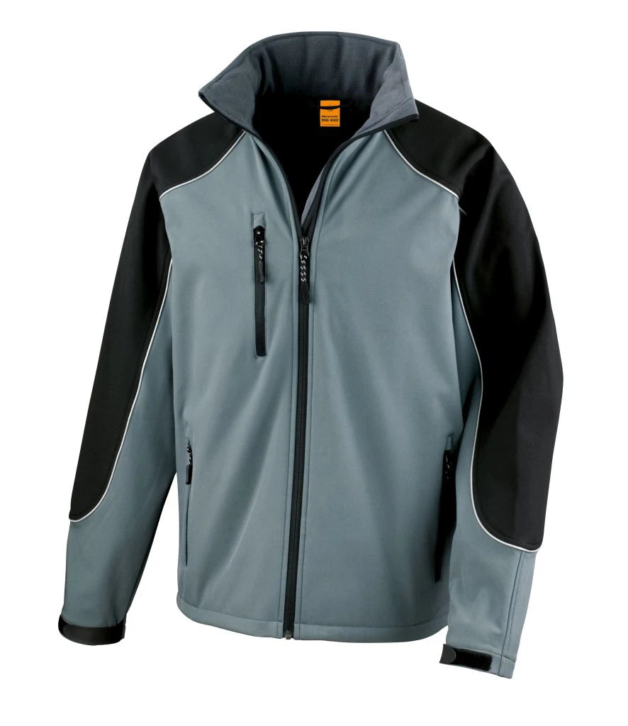 Result Work-Guard R118X Hooded Soft Shell Jacket